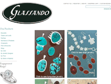 Tablet Screenshot of glassando.com